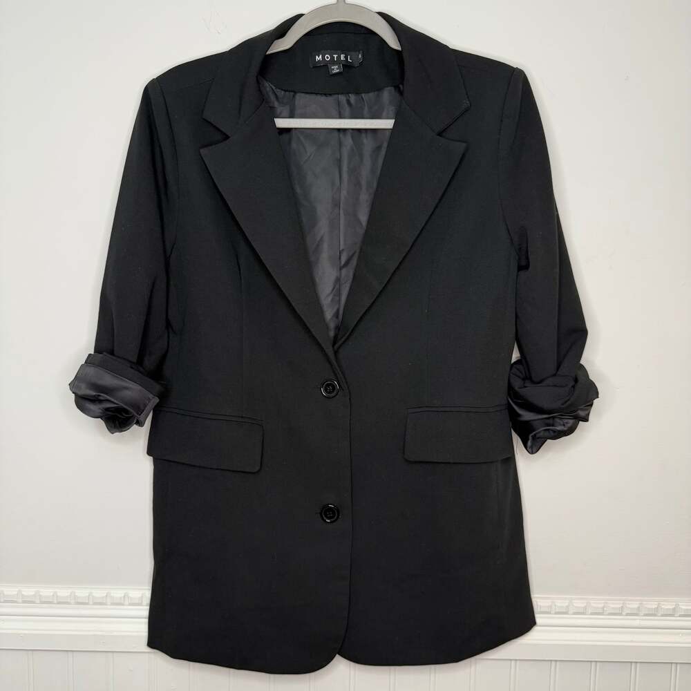 Motel Oversize Blazer XXS fit XS Small Grunge Goth Witchy Whimsigoth Moto